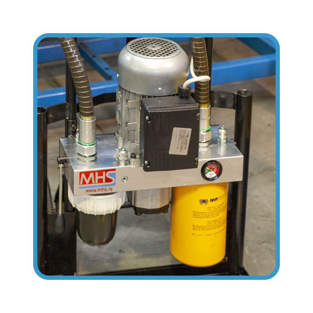 Usluge filtriranja hidrauličnog ulja - MHS Team AT